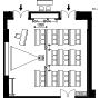 Classroom: 33 people (with projection equipment)