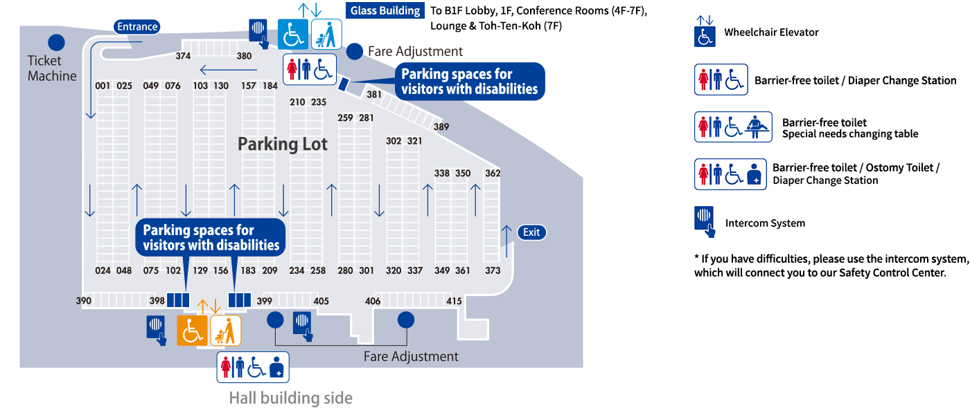 B3F Barrier-free Map