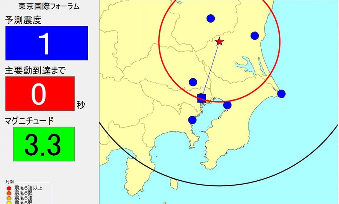 緊急地震速報受信システム