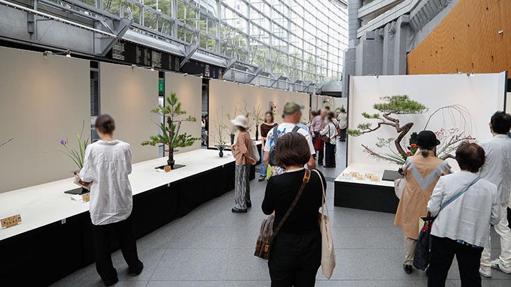 池坊 東京竹支部 創立100周年・青年部30周年記念花展