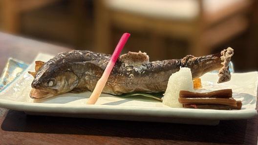 宝 いわな 塩焼き