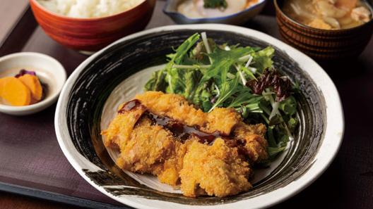 国産鶏もも肉 チキンカツ膳