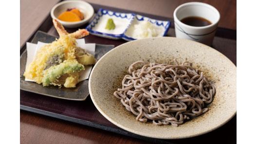 冷やし天ぷら蕎麦