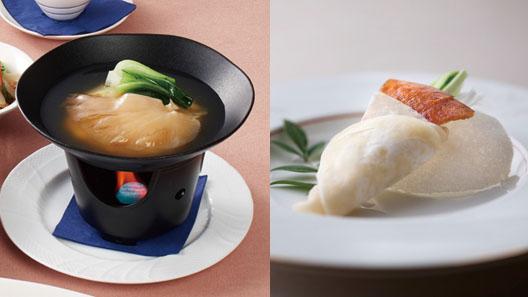 姿ふかひれと北京ダックの特選ランチ