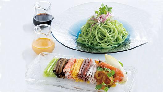 山海の幸　翡翠冷麺