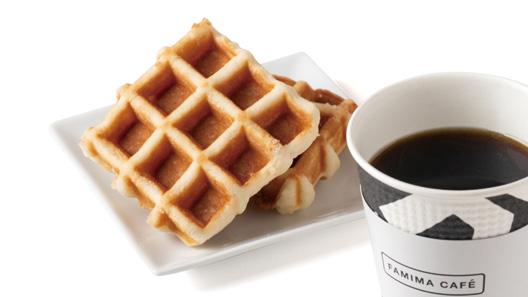 こだわりのワッフル
