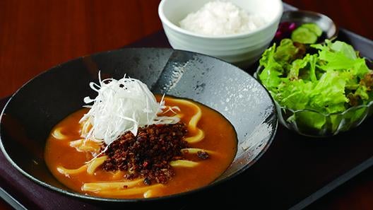 山形牛そぼろ入りカレーうどん